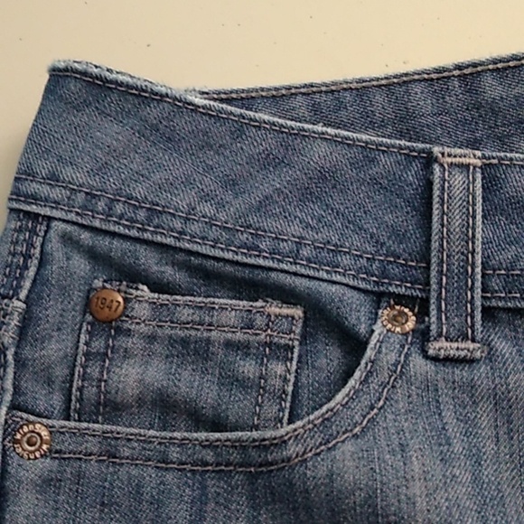 Wrangler denim 5 pocket jean shorts - Picture 5 of 8